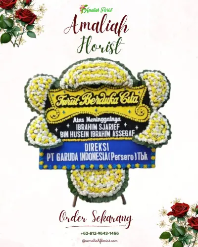 Papan Bunga Duka di Kwarakan